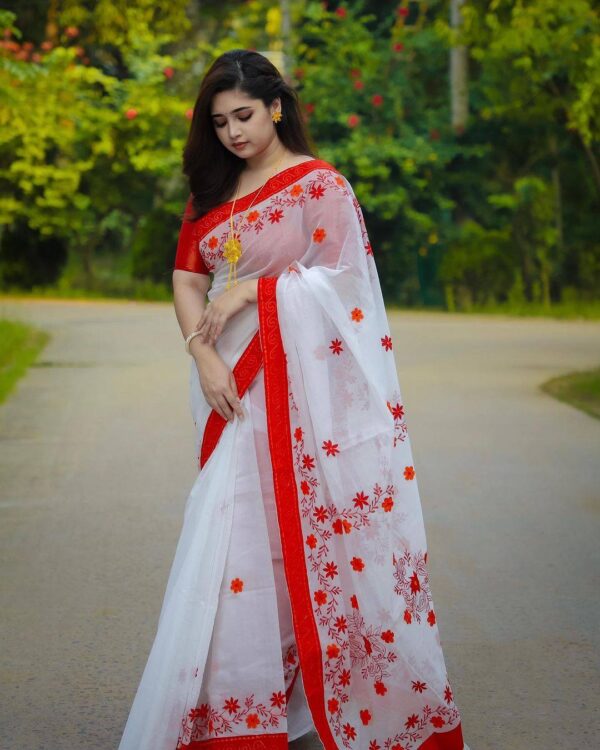 Premium Half Silk Sharee - Image 2